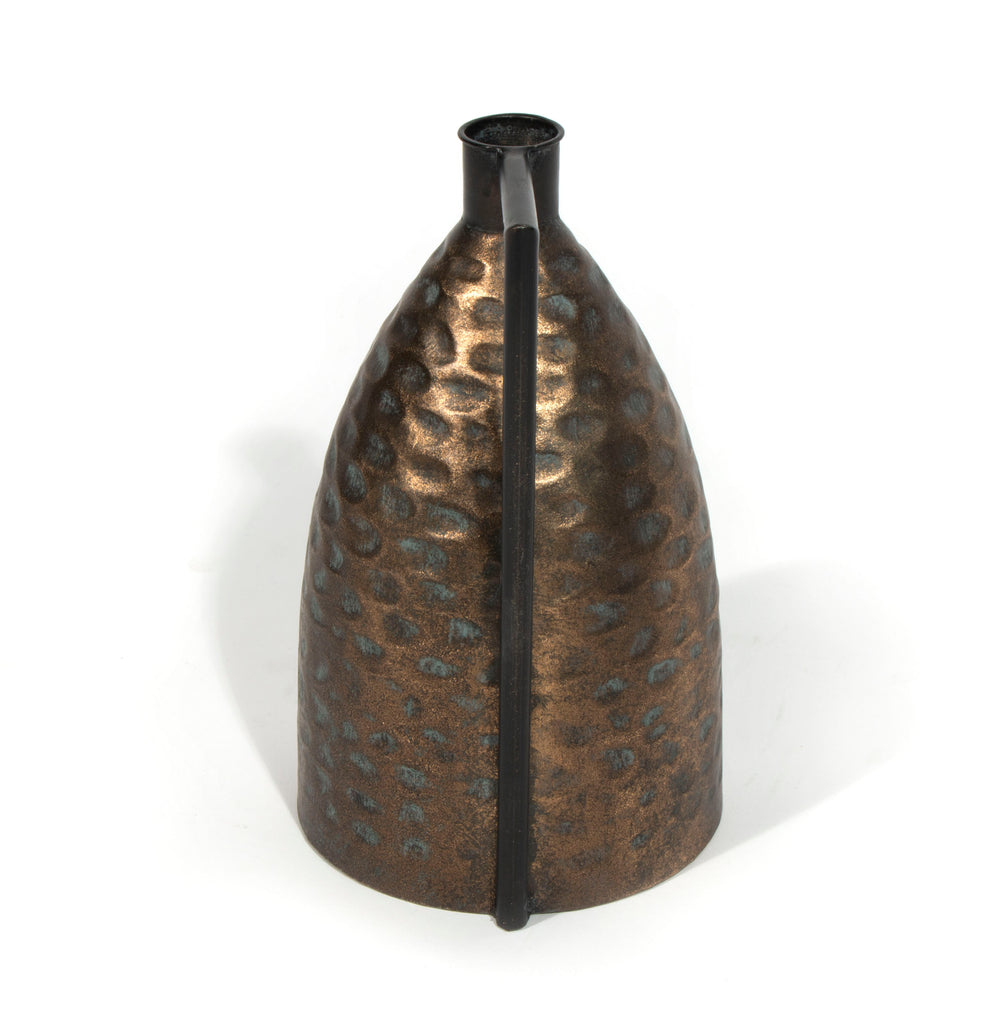 Texture metal Jug shape vase - The Nifty Decor