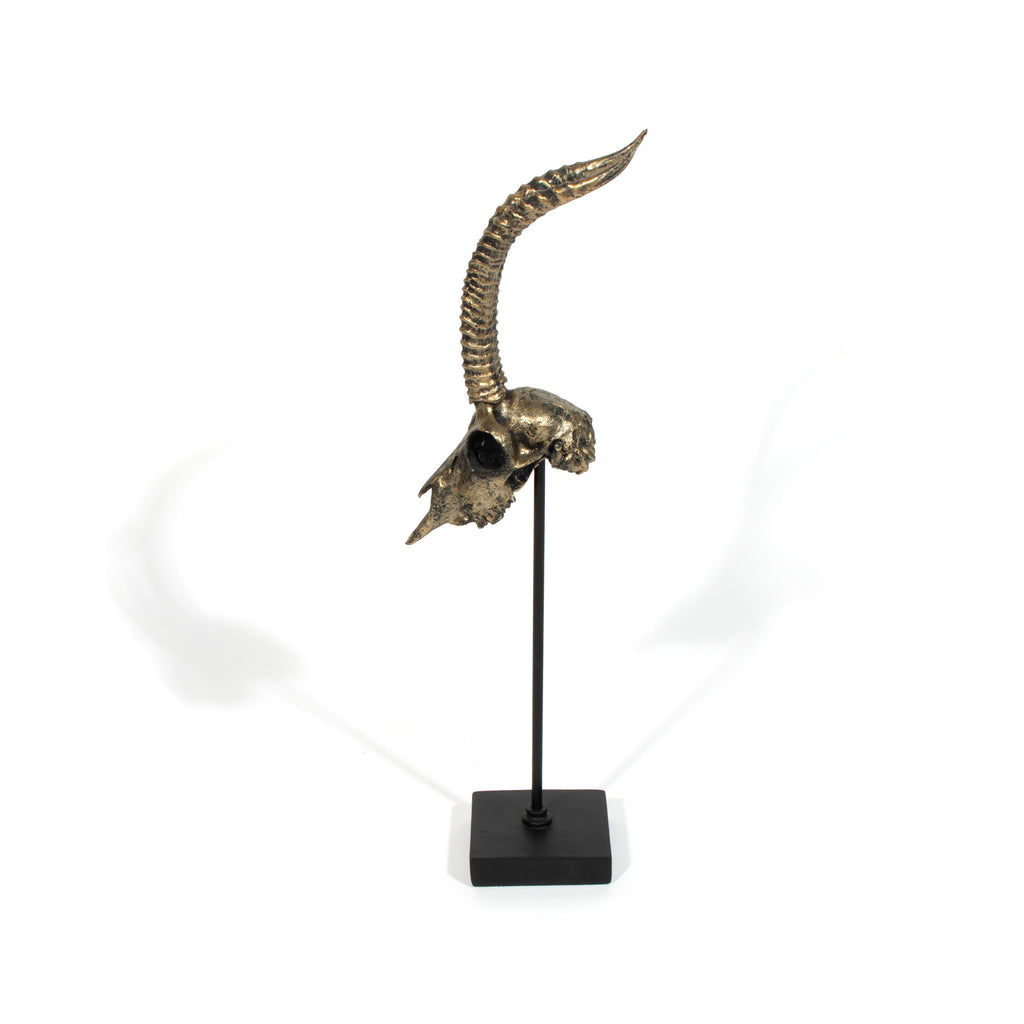 Antelope skull sculpture - The Nifty Decor