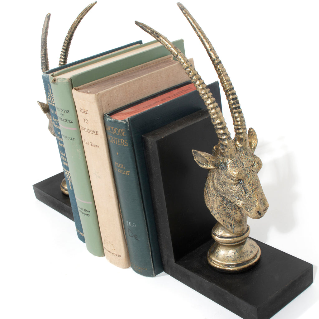 Antelope bookends, Set of 2 - The Nifty Decor