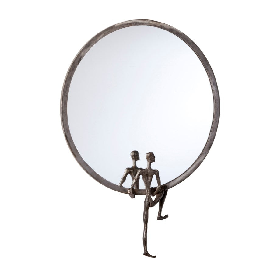 Hanging human visual mirror - The Nifty Decor