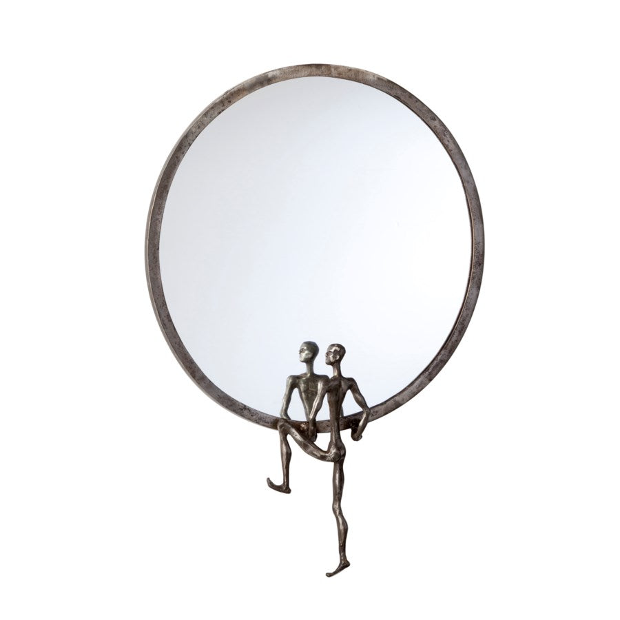 Hanging human visual mirror - The Nifty Decor