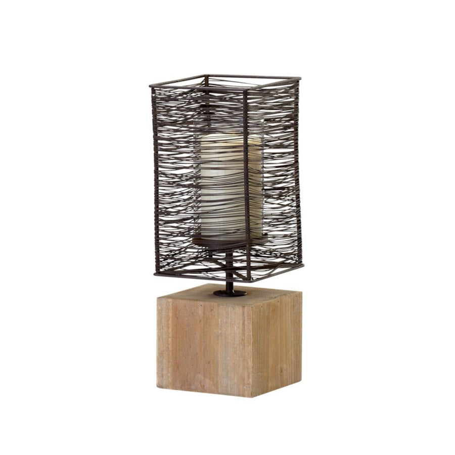 Iron Strips candleholder - The Nifty Decor