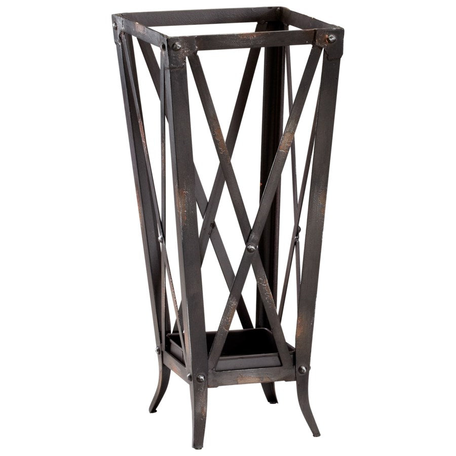 Cross-hatching umbrella stand - The Nifty Decor