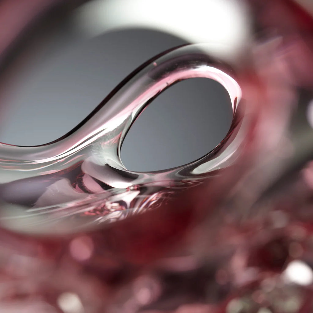 Pink Glass Bowl - Bombay Mercantile