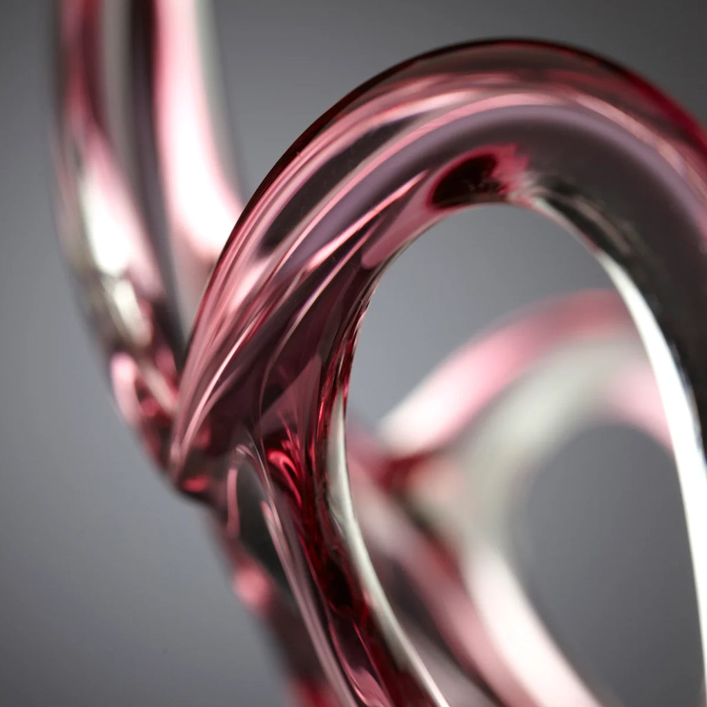 Pink Glass Bowl - Bombay Mercantile
