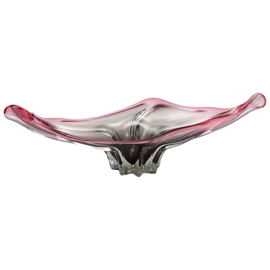 Pink Glass Bowl - Bombay Mercantile