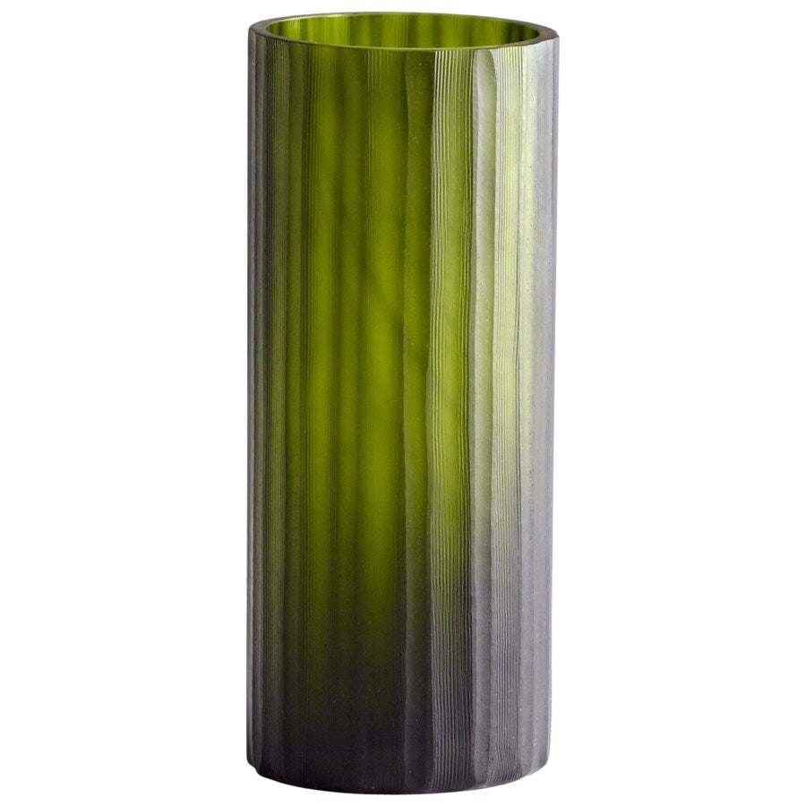 Small Green Glass Vase - The Nifty Decor