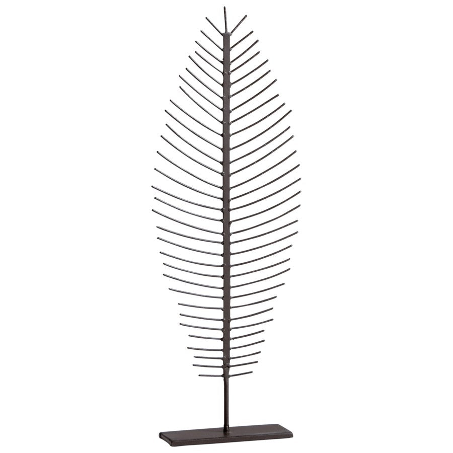 A dry fern skeleton sculpture - The Nifty Decor
