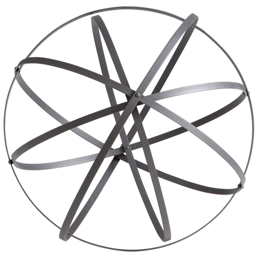 Looped Iron Sphere - The Nifty Decor