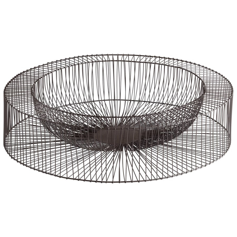 Open work graphite tray - The Nifty Decor