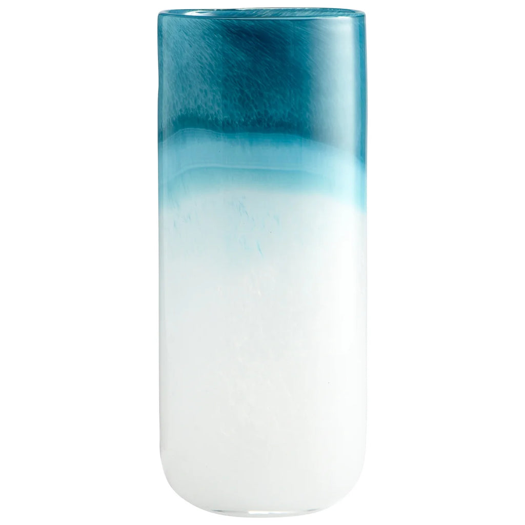 Blue Cloud Vase - Bombay Mercantile