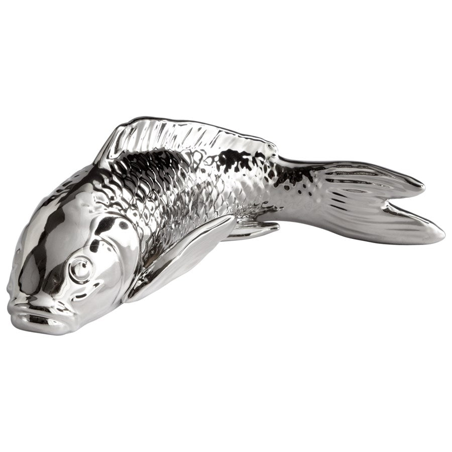 Swimming fish sculpture - The Nifty Decor