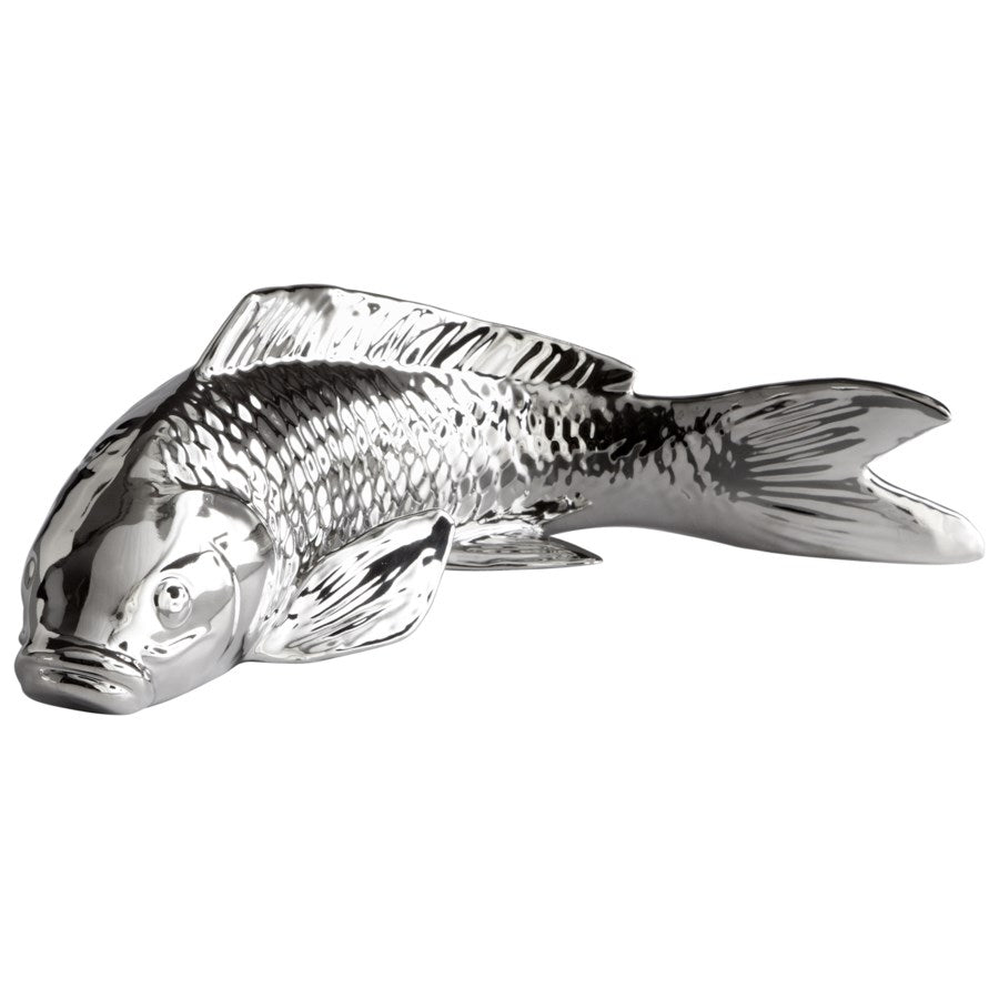 Swimming fish sculpture - The Nifty Decor