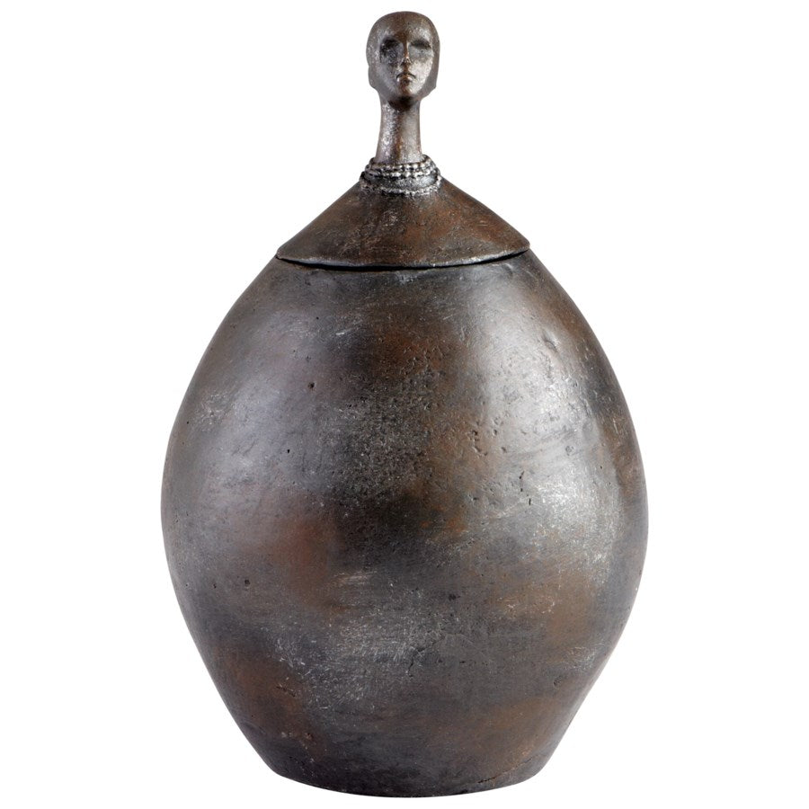 Human head finial Container - The Nifty Decor