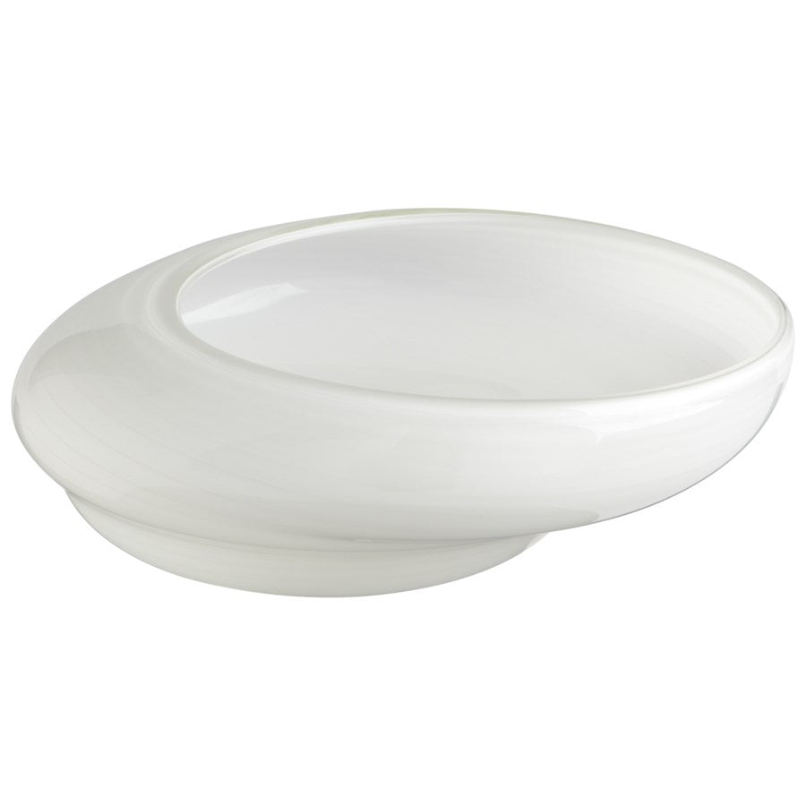 Lustrous Oyster Glass Bowl - The Nifty Decor