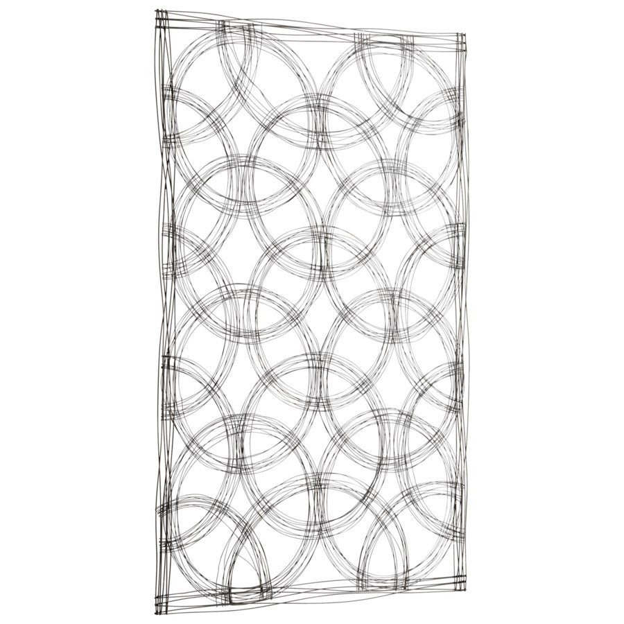 Interconnected circle wall decor - The Nifty Decor