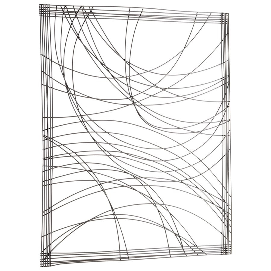 Iron wired wall decor - The Nifty Decor