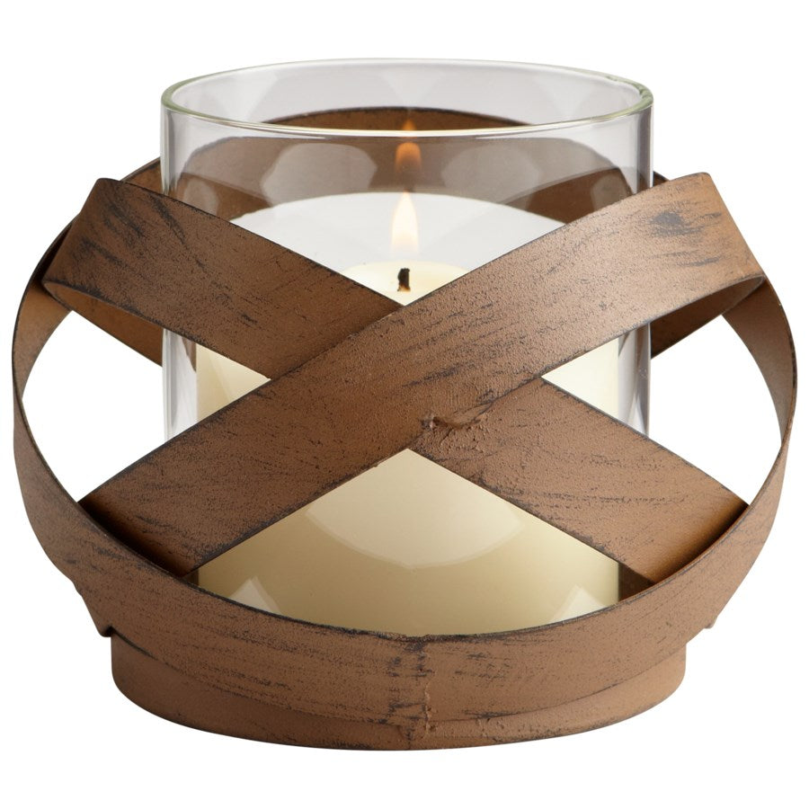 Criss Cross band candleholder - The Nifty Decor