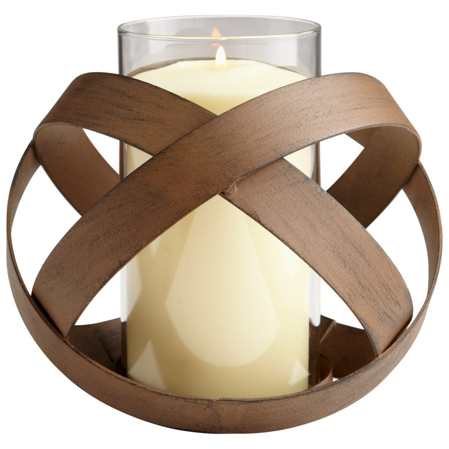 Criss Cross band candleholder - The Nifty Decor