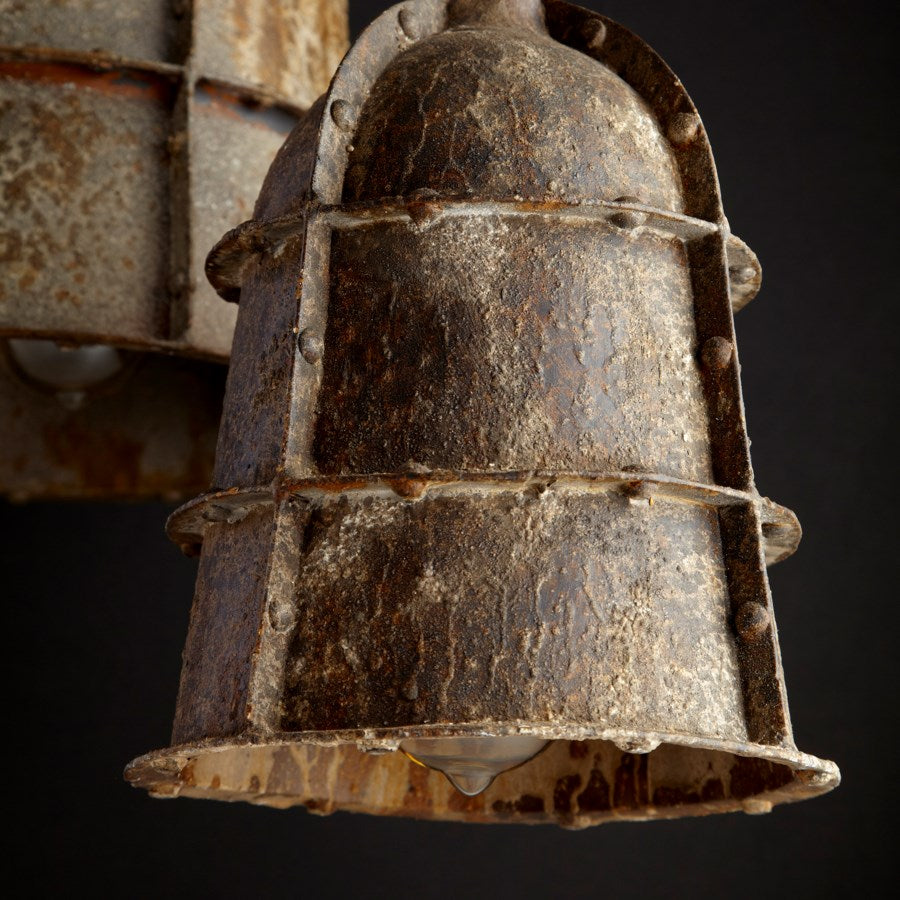 Bell shape Iron pendant light - The Nifty Decor