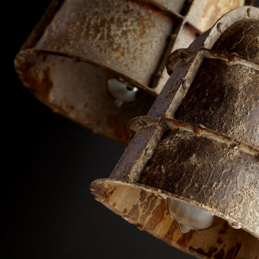 Industrial appeal pendant light - The Nifty Decor