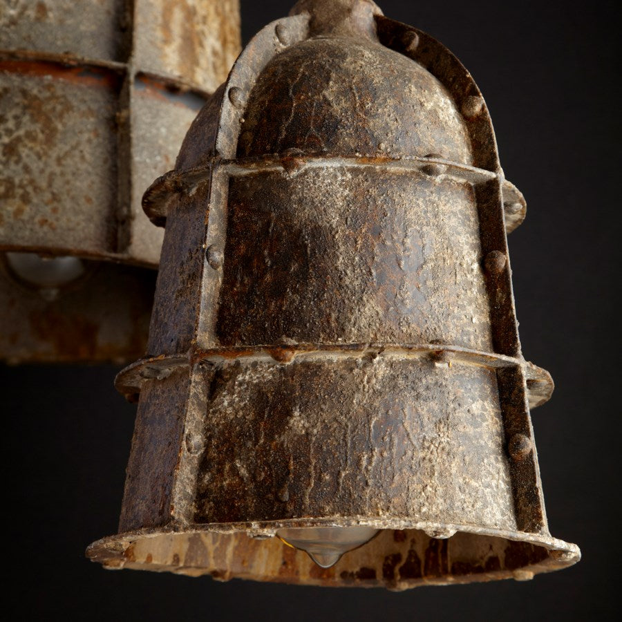 Industrial appeal pendant light - The Nifty Decor