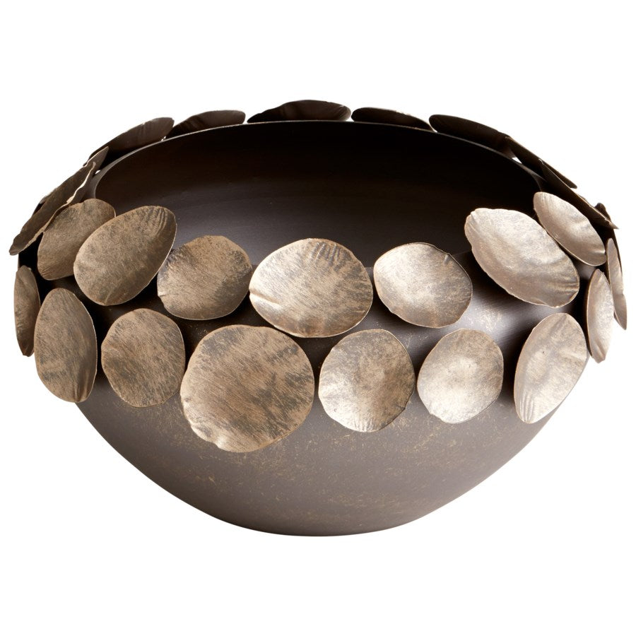 Geometric Bronze container - The Nifty Decor