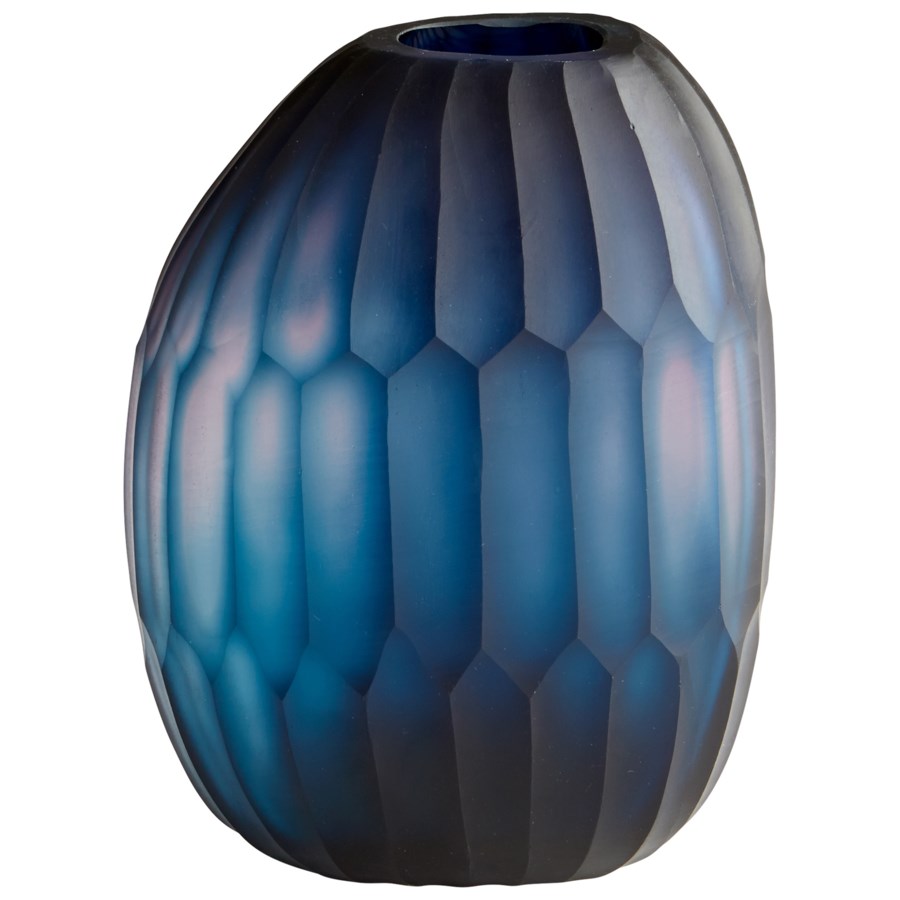 Blue Edmonton Vase - The Nifty Decor