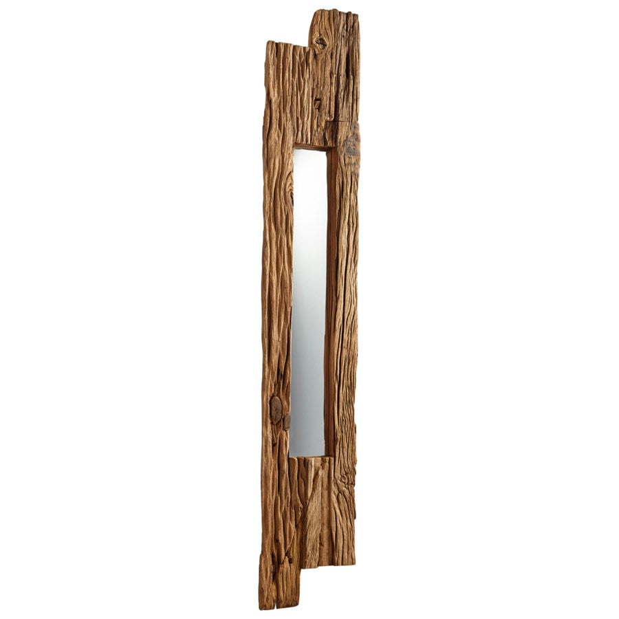 Rectangular walnut mirrors - The Nifty Decor