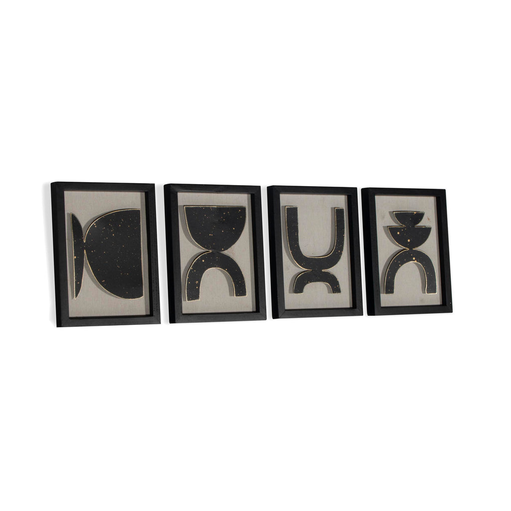 Bohemian inspired wall decor, set of 4 - The Nifty Decor