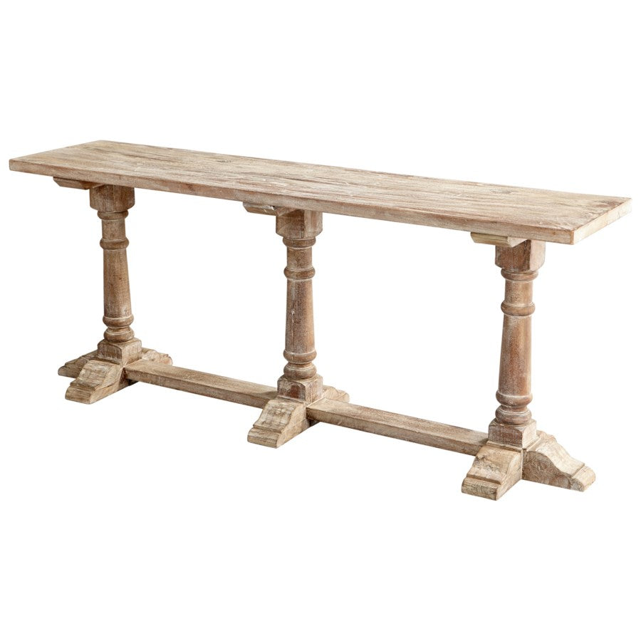 Slate grey finish console table - The Nifty Decor