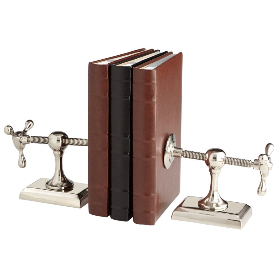 Faucet design bookends - The Nifty Decor