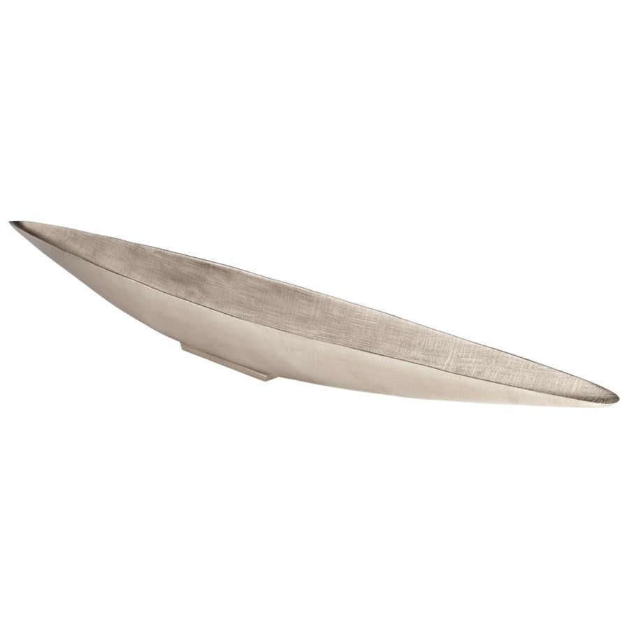 Boat shape Nickel tray - The Nifty Decor
