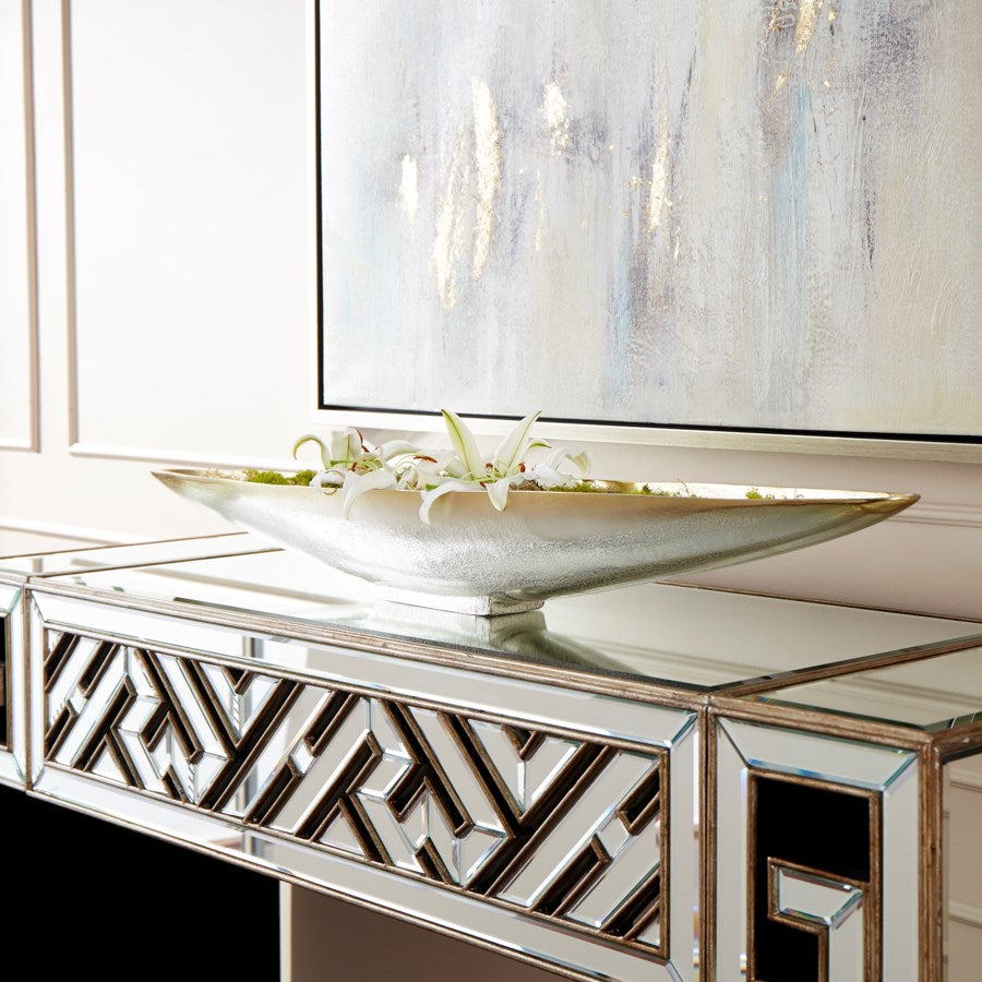 Bronze boat shape tray - The Nifty Decor