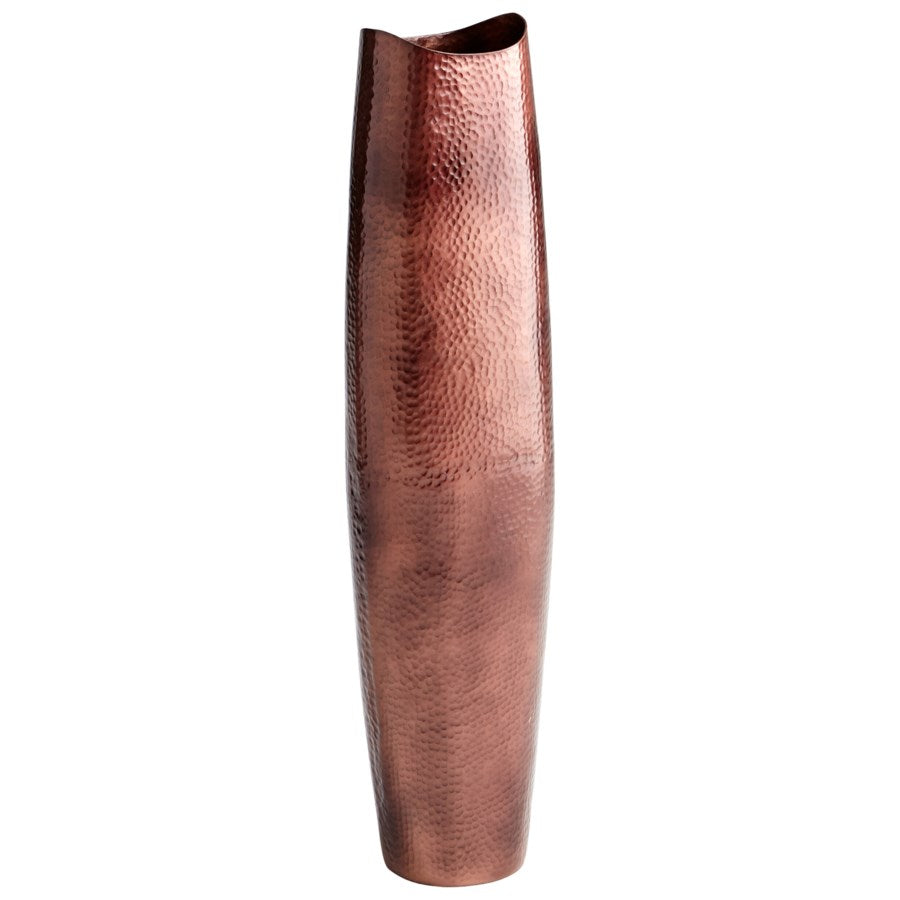 Hammered Antique Copper Vase - The Nifty Decor