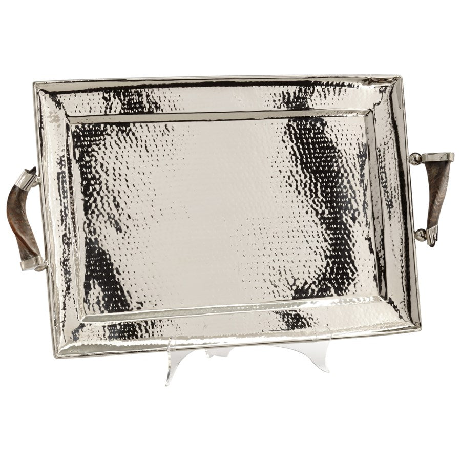 Horn handles steal tray - The Nifty Decor