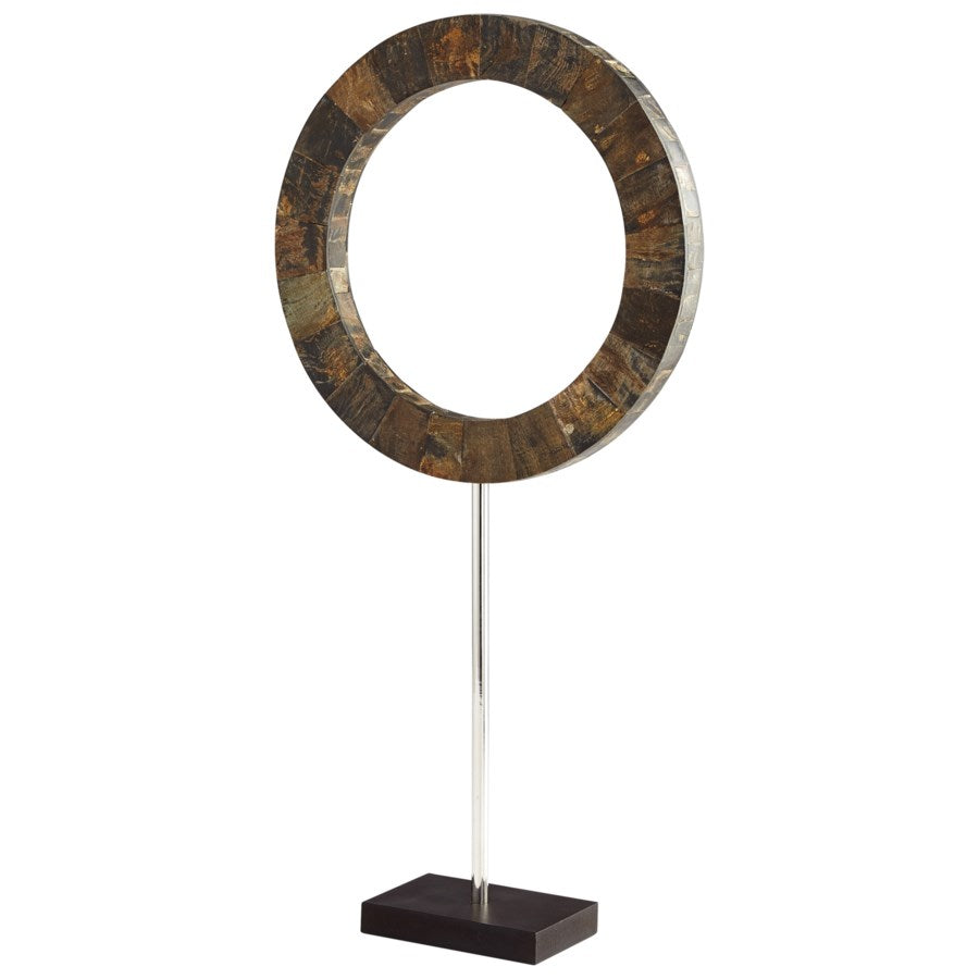 Sleek Open ring Sculpture - The Nifty Decor
