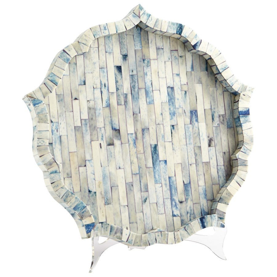 Variegated mosaic tray - The Nifty Decor