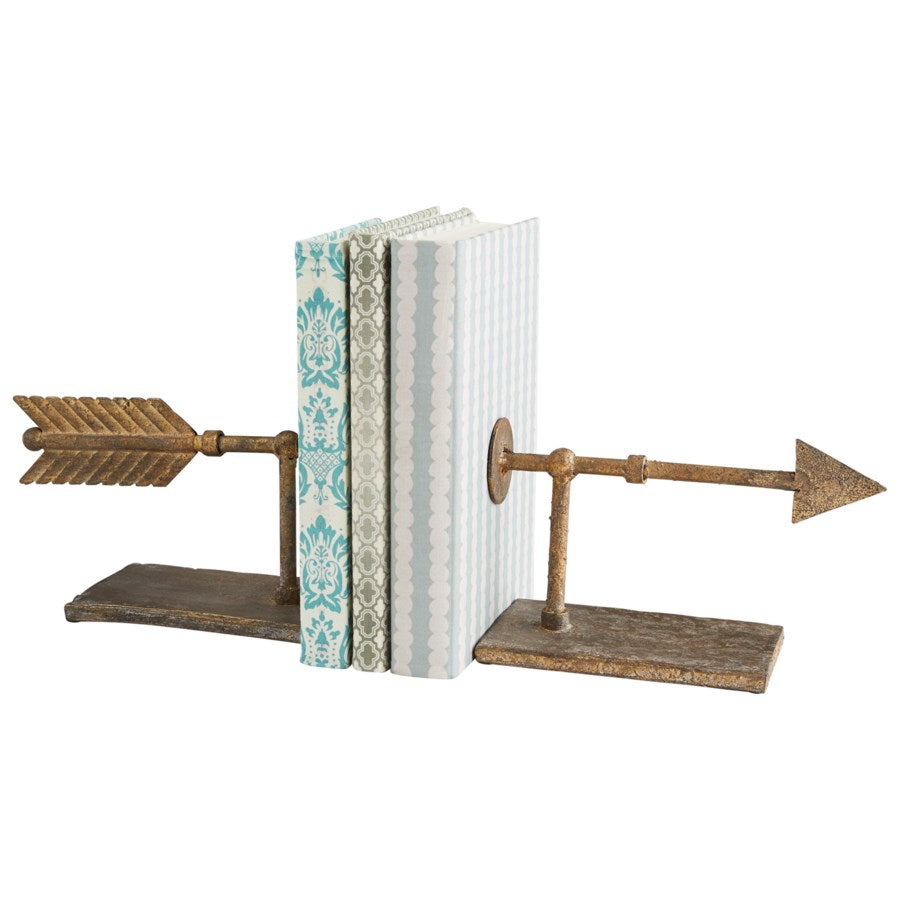 Arrow bookends - The Nifty Decor