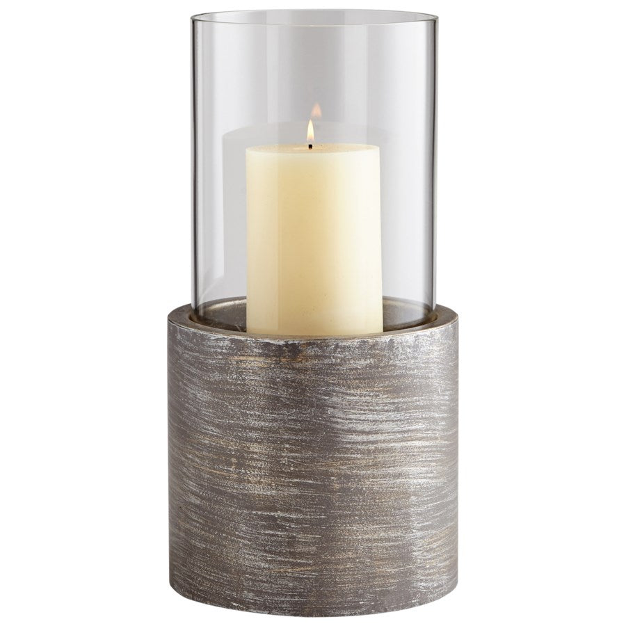 Iron graphite finished candleholder - The Nifty Decor