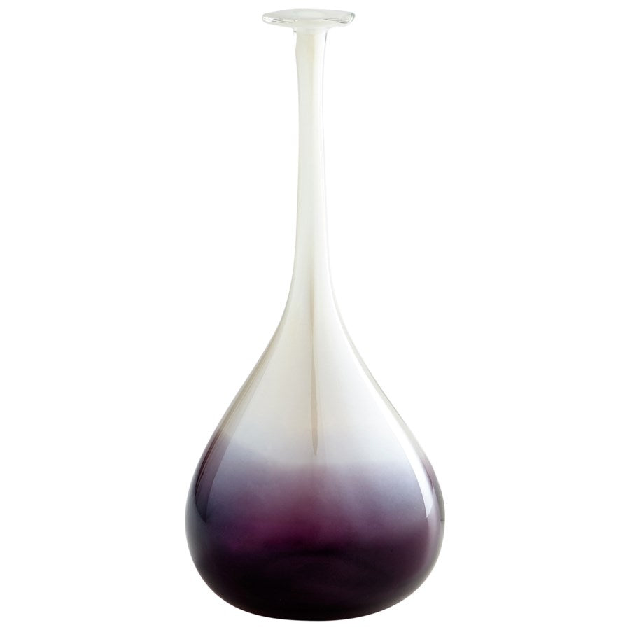 Purple Vase with long neck - The Nifty Decor