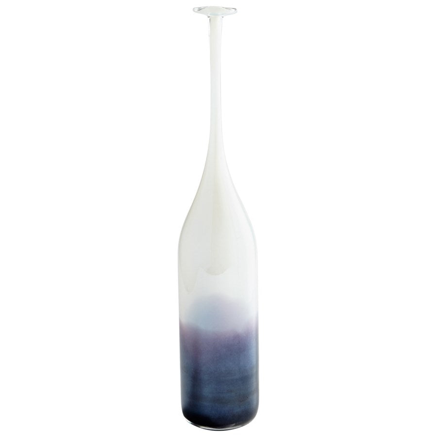 Purple Clear Glass Vase - The Nifty Decor