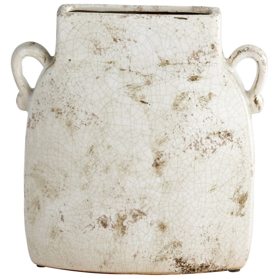 Terracotta White Glaze Planter - The Nifty Decor