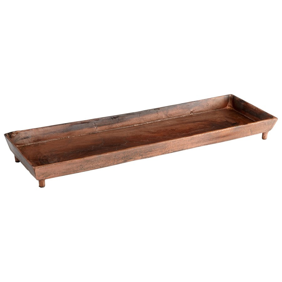 Coppery finish tray - The Nifty Decor