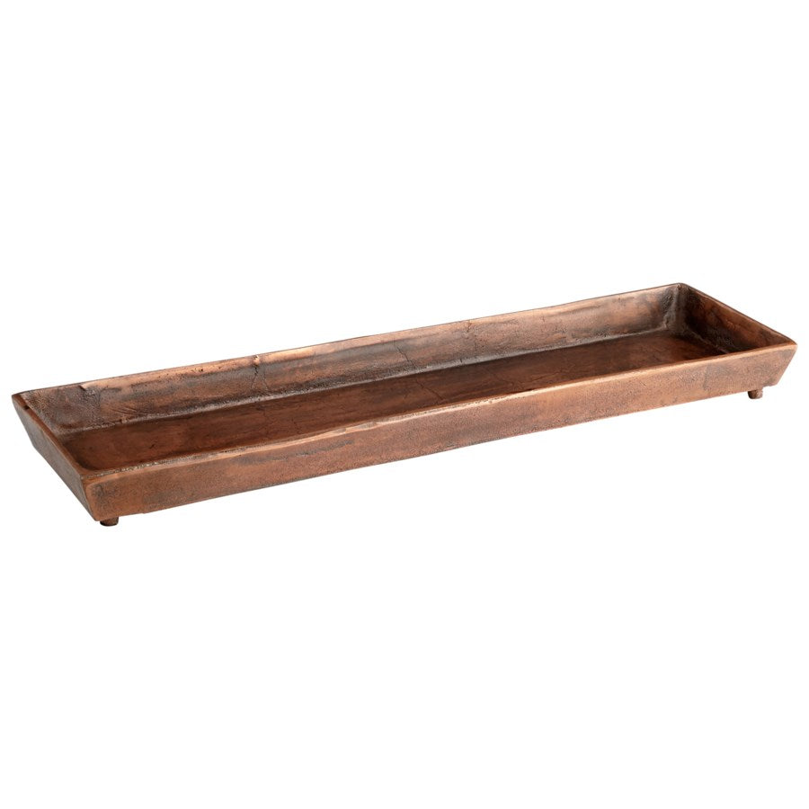 Coppery finish tray - The Nifty Decor