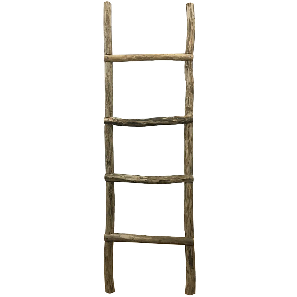 Wooden  Loft Ladder - Bombay Mercantile