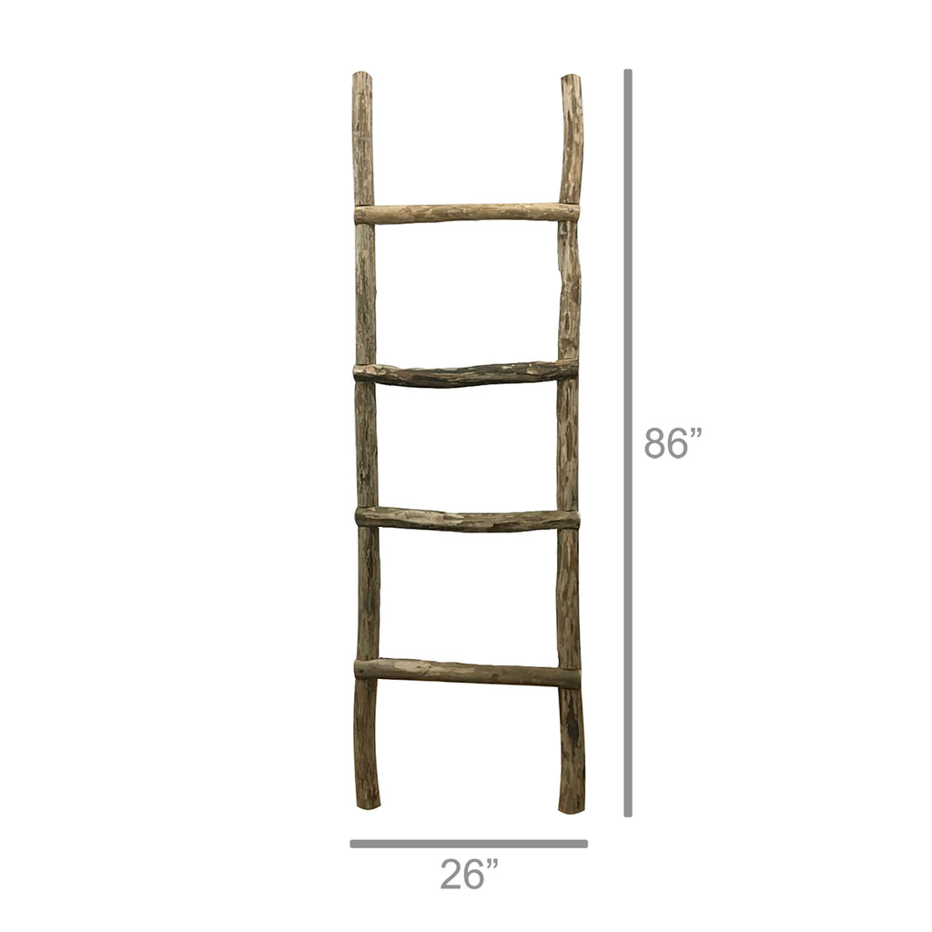 Wooden  Loft Ladder - Bombay Mercantile