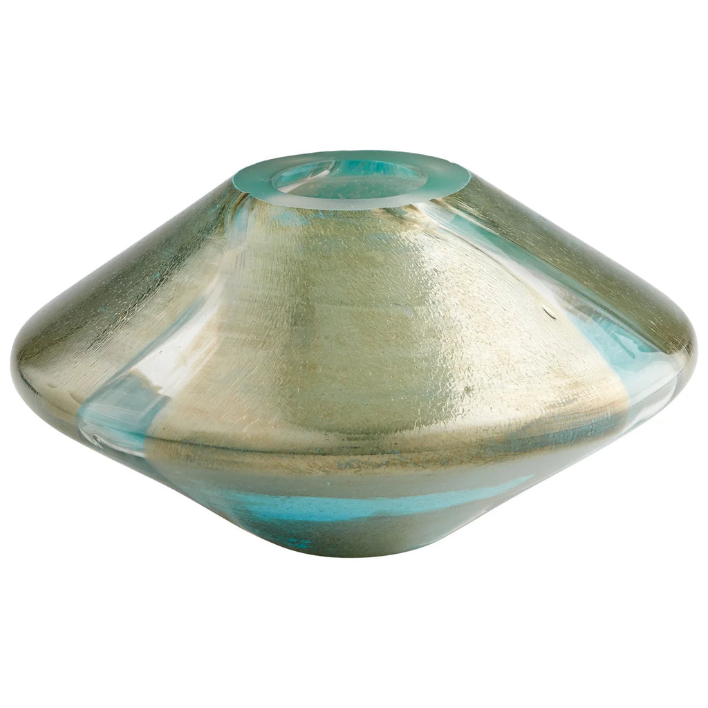 Green Stargate Vase - Bombay Mercantile