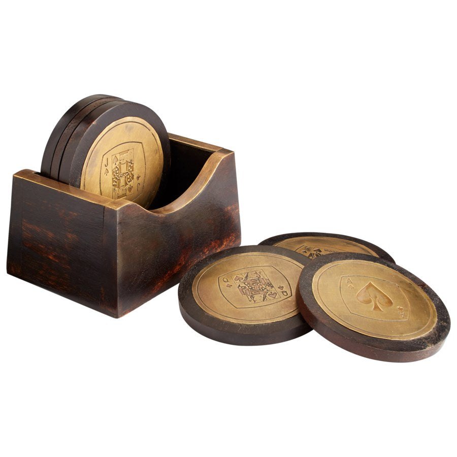 Card Carrying Coasters - The Nifty Decor