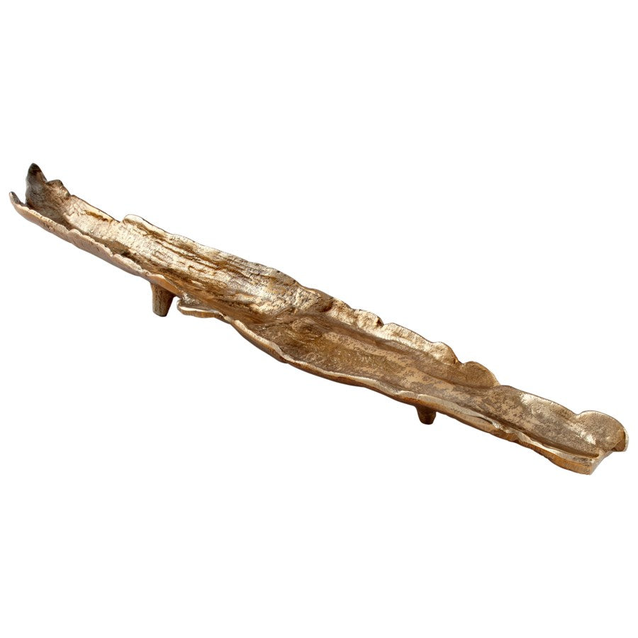 Rustic gold finished tray - The Nifty Decor